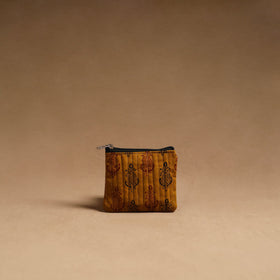 Brown - handmade cotton multipurpose utility pouches (set