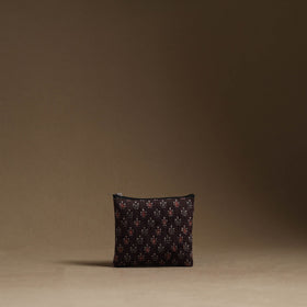 Brown - handmade cotton multipurpose utility pouches (set