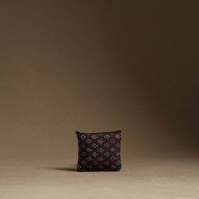 Brown - handmade cotton multipurpose utility pouches (set