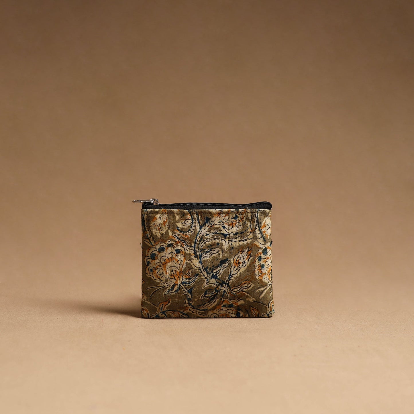 Brown - handmade cotton multipurpose utility pouches (set