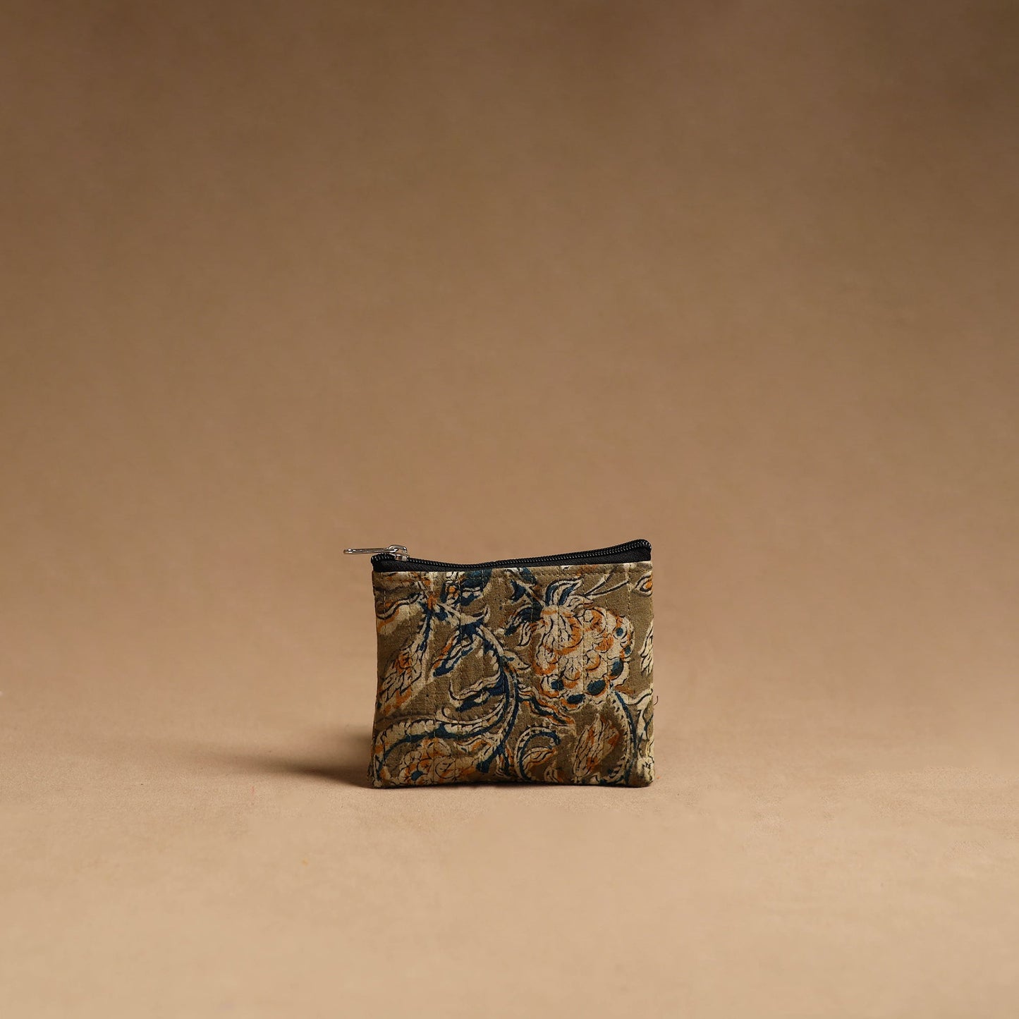 Brown - handmade cotton multipurpose utility pouches (set