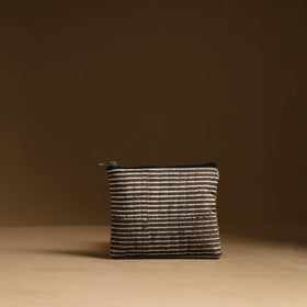 Brown - handmade cotton multipurpose utility pouches (set