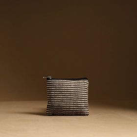 Brown - handmade cotton multipurpose utility pouches (set