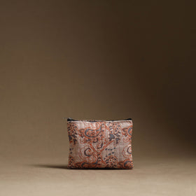 Brown - handmade cotton multipurpose utility pouches (set