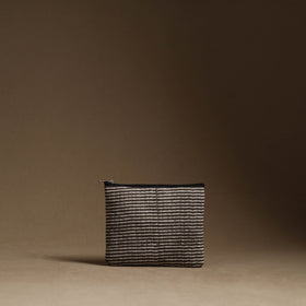 Brown - handmade cotton multipurpose utility pouches (set