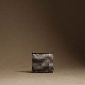 Brown - handmade cotton multipurpose utility pouches (set