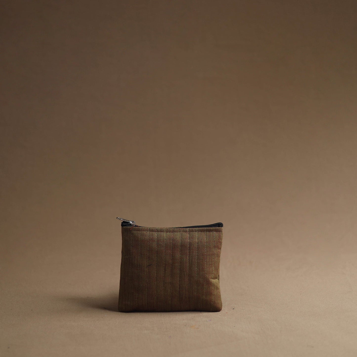 Brown - handmade cotton multipurpose utility pouches (set