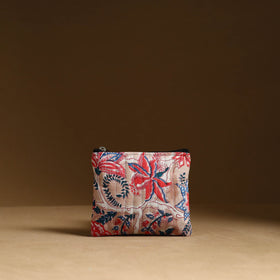 Brown - handmade cotton multipurpose utility pouches (set