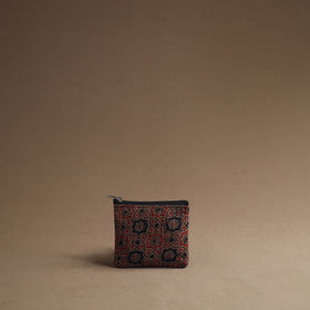 Brown - handmade cotton multipurpose utility pouches (set