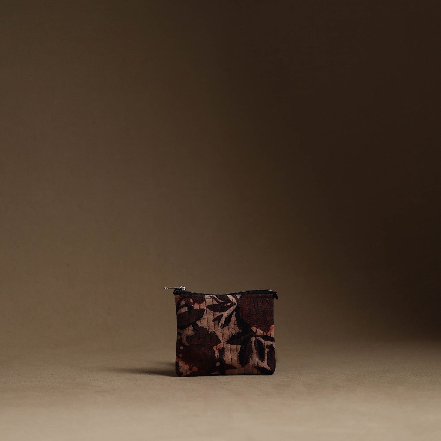 Brown - handmade cotton multipurpose utility pouches (set