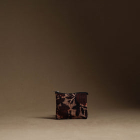 Brown - handmade cotton multipurpose utility pouches (set