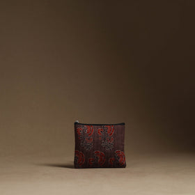 Brown - handmade cotton multipurpose utility pouches (set