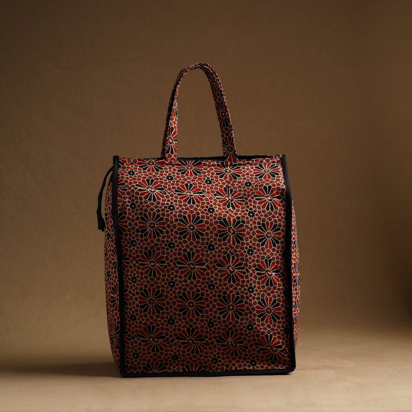 Brown Handmade And Durable Cotton Shopping Hand Bag