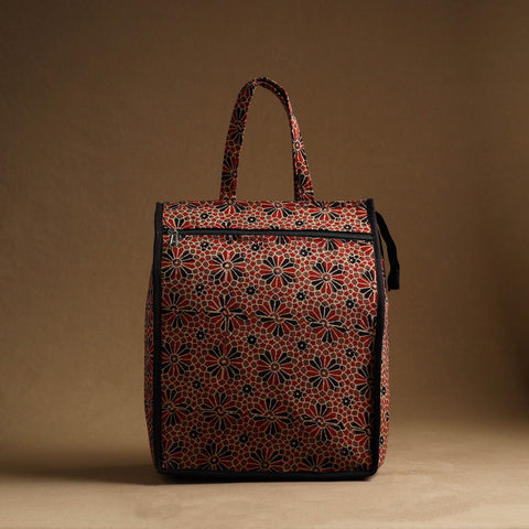 Brown Handmade And Durable Cotton Shopping Hand Bag