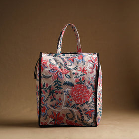 Brown Handmade And Durable Cotton Shopping Hand Bag