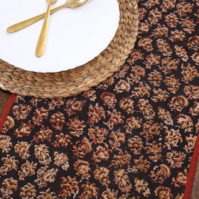 Brown Handmade Cotton Table Runner