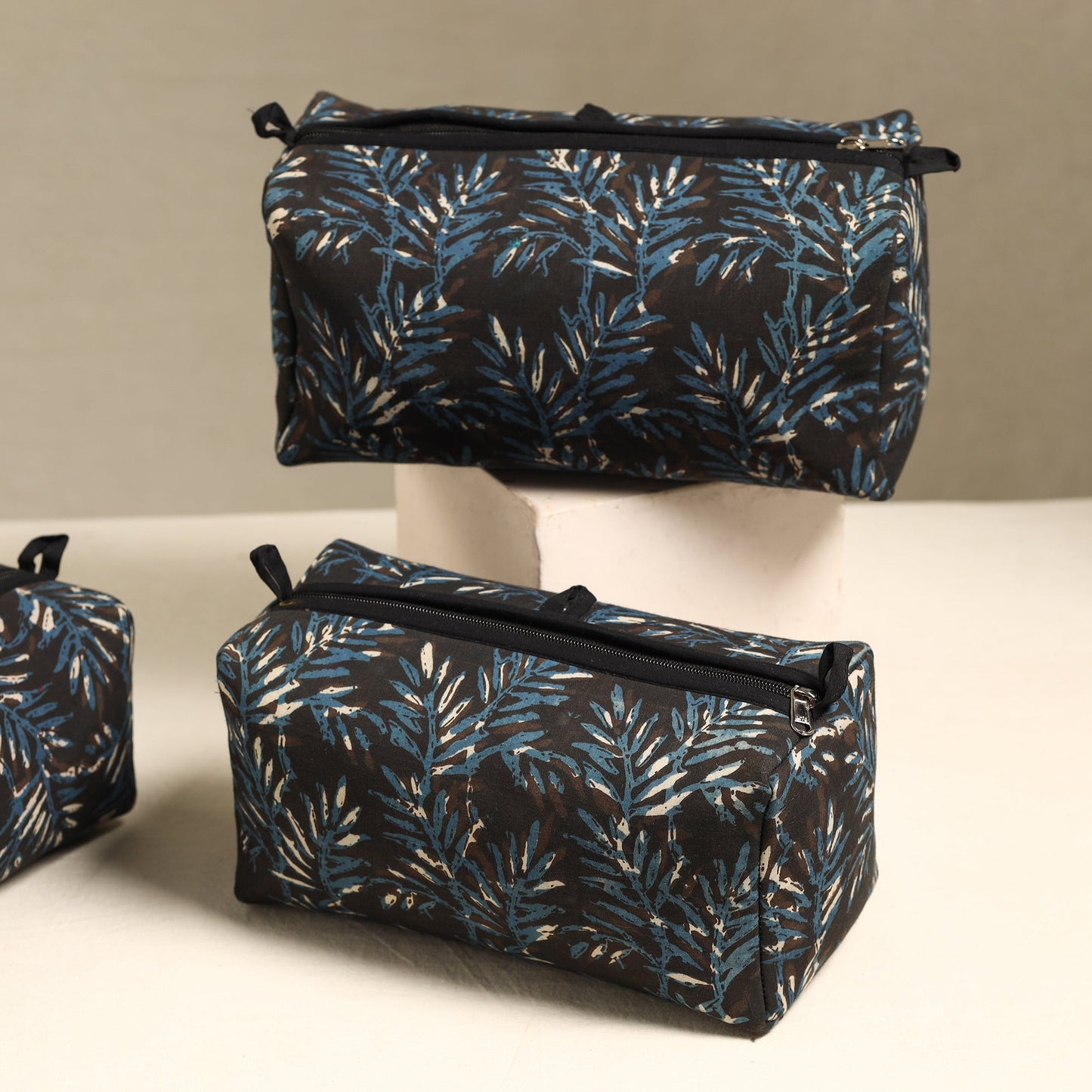  Handmade Cotton Toiletry Bags (Set of 3) 08 