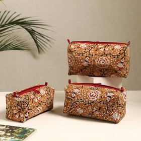 Handmade Cotton Toiletry Bags (Set of 3) 115 