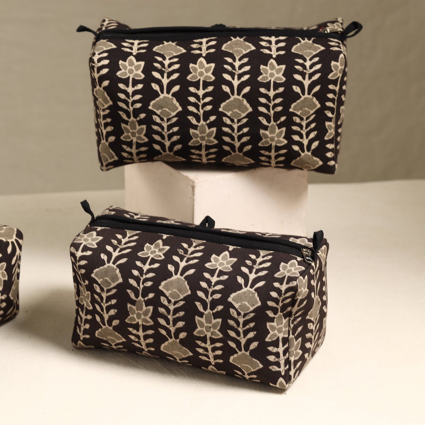  Handmade Cotton Toiletry Bags (Set of 3) 63 
