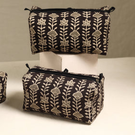  Handmade Cotton Toiletry Bags (Set of 3) 63 
