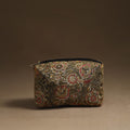  Brown Handmade Cotton Toiletry Pouch 