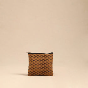 Brown - handmade cotton utility pouches (set of 3) 17