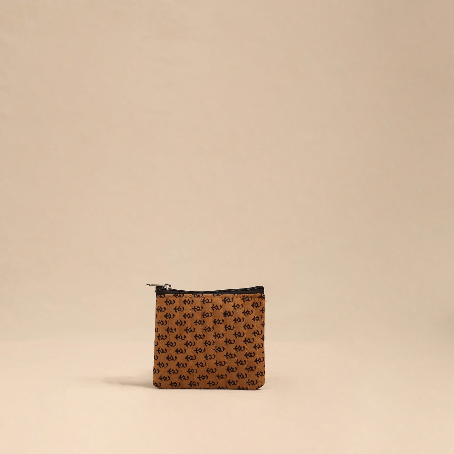 Brown - handmade cotton utility pouches (set of 3) 17