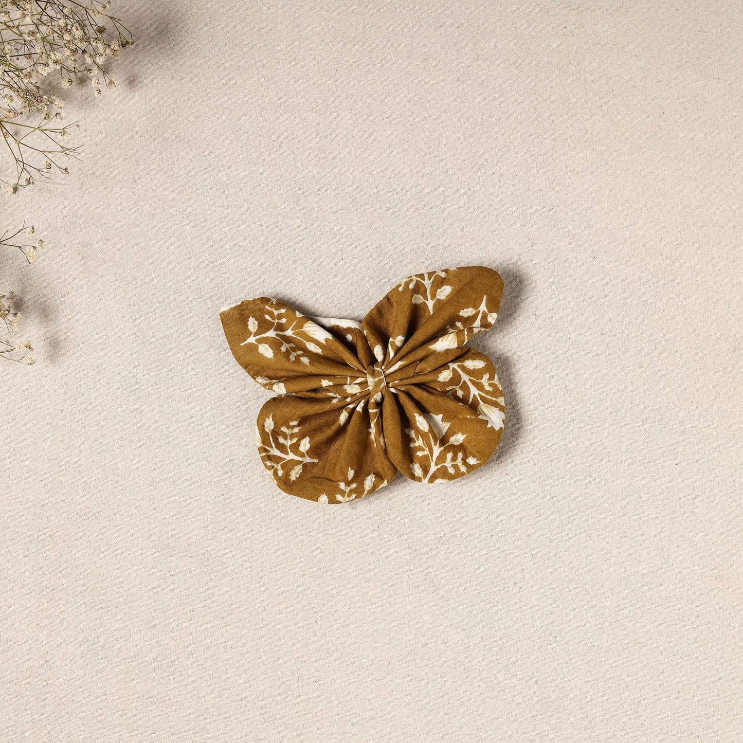  Handmade Fabric Butterfly Hair Clip 