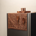 Handmade fridge top cover with multiple pockets 09