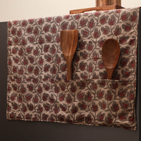 Handmade fridge top cover with multiple pockets 10