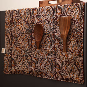 Handmade fridge top cover with multiple pockets 41