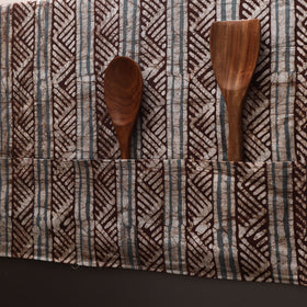 Handmade fridge top cover with multiple pockets 45