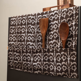 Handmade fridge top cover with multiple pockets 45