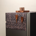 Handmade fridge top cover with multiple pockets 49