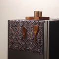 Handmade fridge top cover with multiple pockets 59