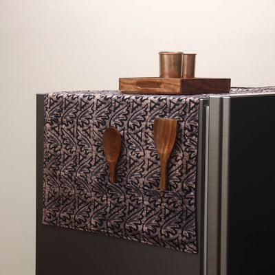 Handmade fridge top cover with multiple pockets 59