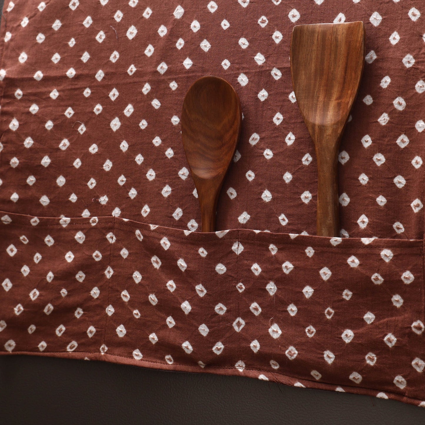 Handmade fridge top cover with multiple pockets 77