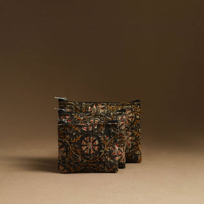 Brown - handmade multipurpose utility pouches (set of 3) 01