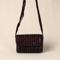Brown Handmade Organic Water Hyacinth Sling Bag
