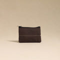  Brown Handmade Quilted Cotton Coin Pouch Online in India