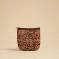  Brown Handmade Quilted Cotton Utility Pouch