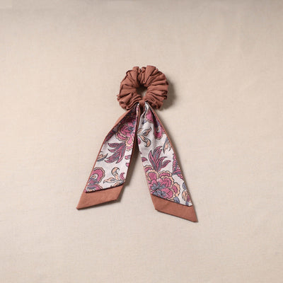 Handmade rubber band/scarf scrunchie 99 - handcrafted