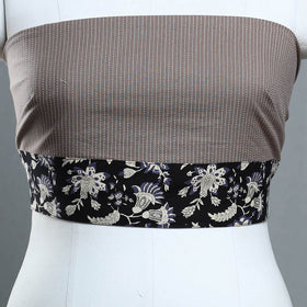 Buy Handmade Running Stitch Plain Cotton Blouse Piece