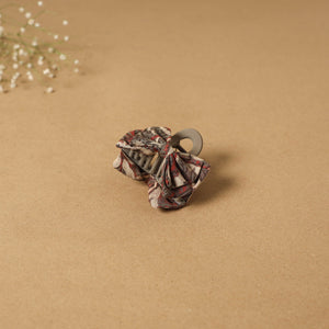 Brown - handmade women’s bow hair claw clip 66 - handcrafted
