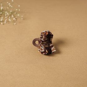 Handmade women’s bow hair claw clip 68 - handcrafted