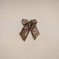 Brown - handmade women’s bow hair clip 87 - handcrafted