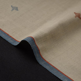 Handspun handloom natural dyed cotton buti srikakulam