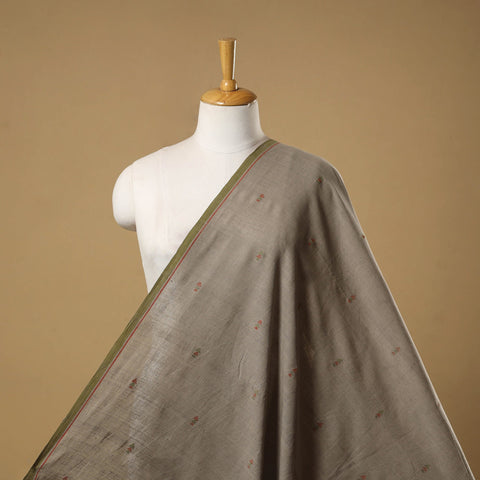 Handspun handloom natural dyed cotton buti srikakulam