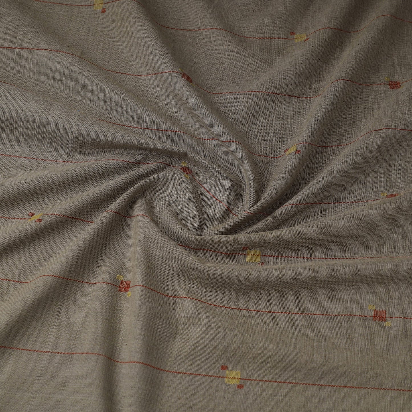Handspun handloom natural dyed cotton buti srikakulam
