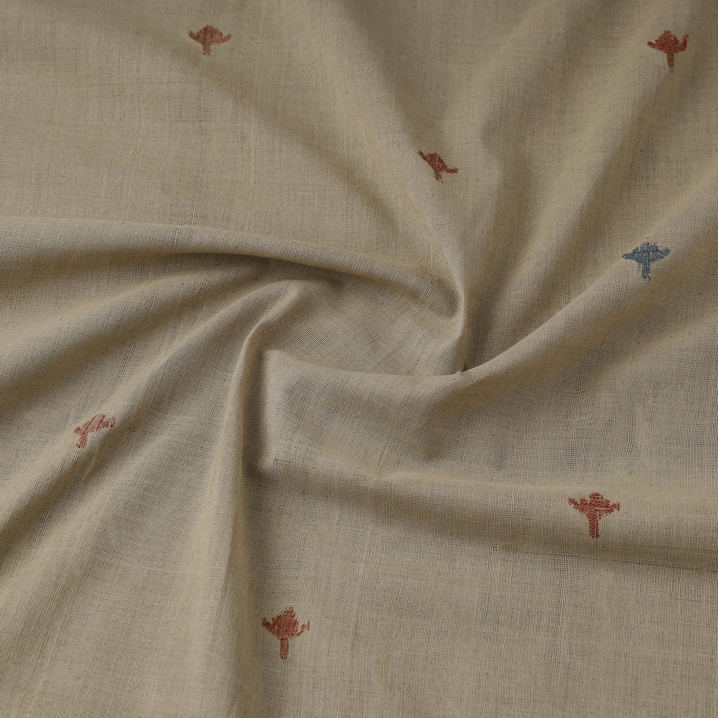 Handspun handloom natural dyed cotton buti srikakulam